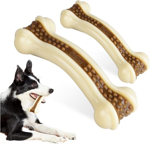 Dog Chew Toys for Aggressive Chewers Large Breed,2 Pack...