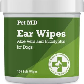 Pet MD – Dog Ear Cleaner Wipes – Otic Cleanser... Pet MD – Dog Ear Cleaner Wipes – Otic Cleanser...