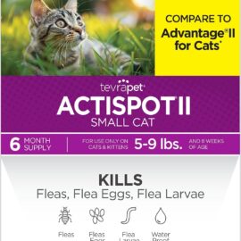 TevraPet Actispot II Flea Treatment for Small and Medium...