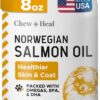 Salmon Oil for Dogs – Premium Fish Oil for Skin and...