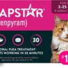 Capstar (nitenpyram) Cat Flea Treatment, Fast-Acting Oral...