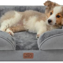 Bedsure Orthopedic Dog Bed for Medium Dogs – Waterproof... Bedsure Orthopedic Dog Bed for Medium Dogs – Waterproof...
