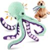 Large Squeaky Dog Toys- Plush Dog Toys with Soft Fabric...