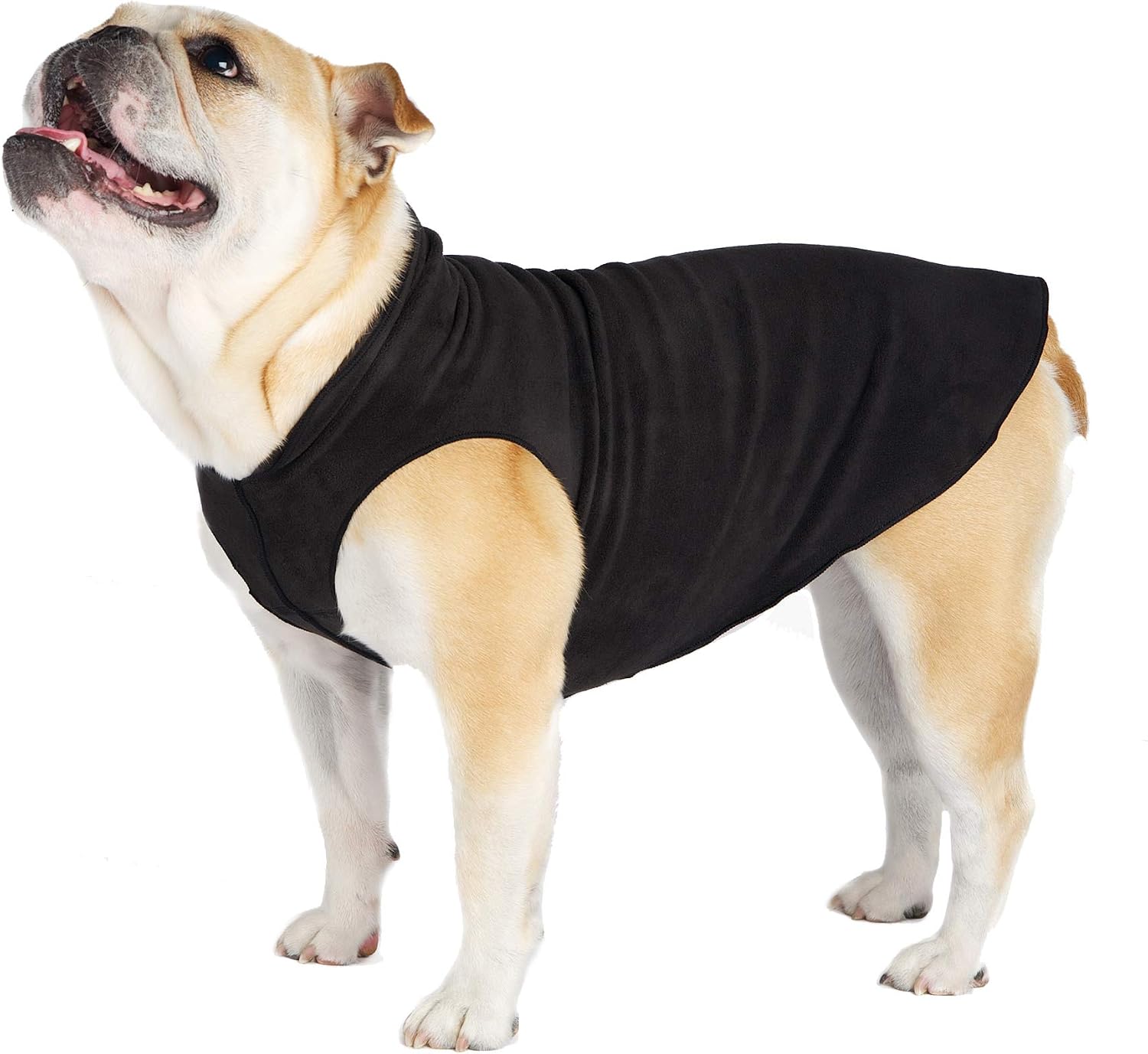 Stretch Fleece Dog Coat – Soft, Warm Dog Clothes, Stretchy...