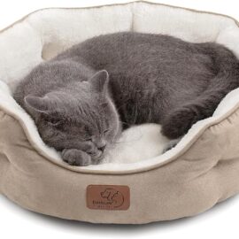 Bedsure Dog Beds for Small Dogs – Round Cat Beds for... Bedsure Dog Beds for Small Dogs – Round Cat Beds for...