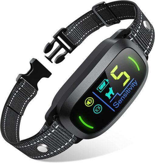 Dog Bark Collar for Large Medium Small Dogs, Rechargeable...