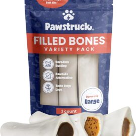 Pawstruck Large 5-6” Filled Dog Bones Variety Pack –... Pawstruck Large 5-6” Filled Dog Bones Variety Pack –...