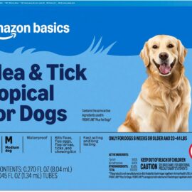 Amazon Basics Preventative Flea and Tick Topical Treatment...