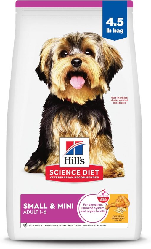Hill’s Science Diet Small & Mini, Adult 1-6,...