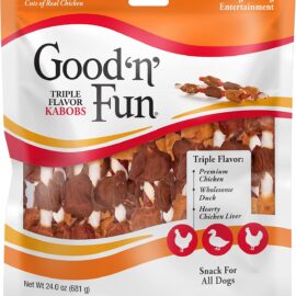 Good’N’Fun Triple Flavored Rawhide Kabobs for... Good’N’Fun Triple Flavored Rawhide Kabobs for...