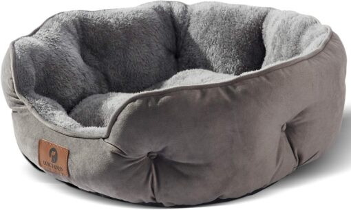 Asvin Small Dog Bed for Small Dogs, Cat Beds for Indoor...