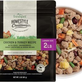 Freshpet, Dog Food Homestyle Creations Chicken Turkey Recipe,...