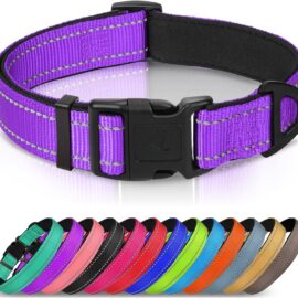 Joytale Reflective Dog Collar,Soft Neoprene Padded Breathable...