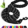 Taglory Rope Dog Leash 6 FT with Comfortable Padded Handle,...