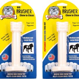 Bullibone Brusher: Dog Teeth Cleaning Brushing Toothbrush...