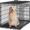 Yaheetech 42 inch Double Door Dog Crate w/Divider for Puppy...