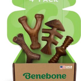 Benebone Small 4-Pack Dog Chew Toys for Aggressive Chewers,... Benebone Small 4-Pack Dog Chew Toys for Aggressive Chewers,...