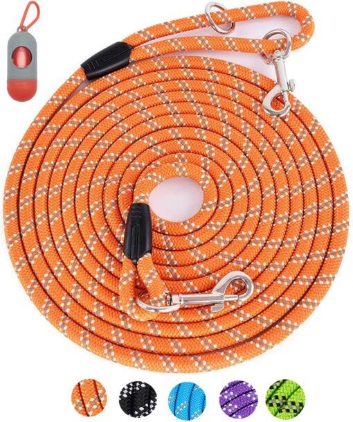 Long Dog Leash for Training – 10FT to 100FT, Reflective,...