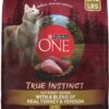 Purina ONE True Instinct With A Blend Of Real Turkey and...
