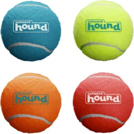 Outward Hound Squeaker Ballz Fetch Dog Toy, Medium –...