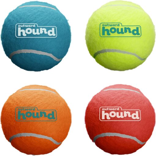 Outward Hound Squeaker Ballz Fetch Dog Toy, Medium –...