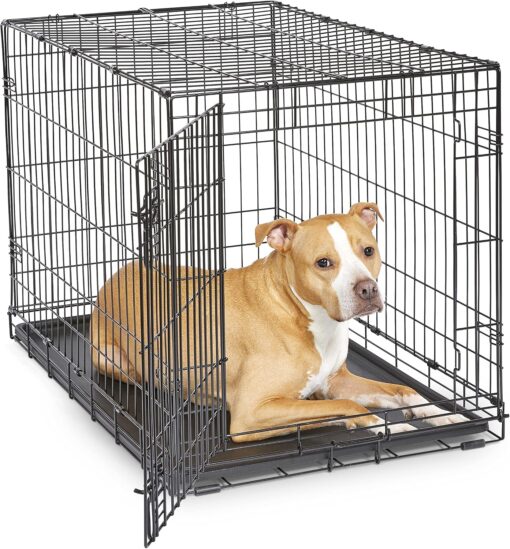 New World Newly Enhanced Single New World Dog Crate, Includes...