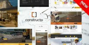 Constructo Theme GPL v4.3.1 Construction WordPress Theme