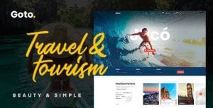 Goto Theme GPL v2.5 – Best For Tour & Travel Websites