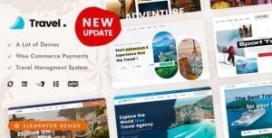 Love Travel Theme v5.3 Creative Travel Agency