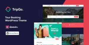 Tripgo Theme GPL v1.2.8 – Tour Booking WordPress Theme