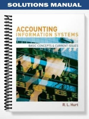 Solutions Manual for Accounting Information Systems 1st Edition by Hurt