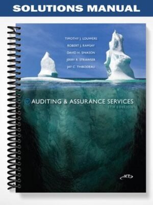 Solutions Manual for Auditing & Assurance Services 5th Edition by Louwers