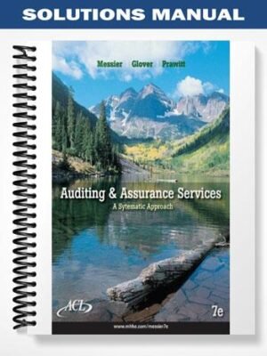 Solutions Manual for Auditing and Assurance Services A Systematic Approach 7th Edition by Messier
