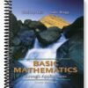 Solutions Manual for Basic Mathematics through Applications 3rd Edition by Akst