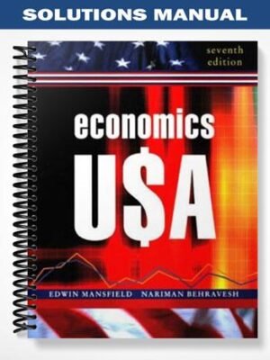 Solutions Manual for Economics U$A 7th Edition by Behravesh