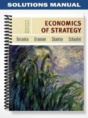 Solutions Manual for Economics of Strategy 4th Edition by Besanko