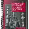 Solutions Manual for Elementary Principles of Chemical Processes 3rd Edition by Richard M