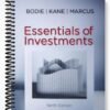 Solutions Manual for Essentials of Investments 9th Edition by Bodie