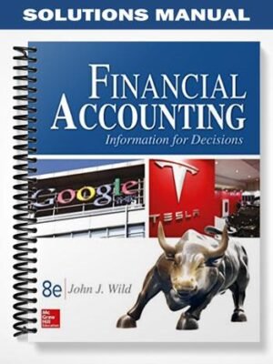 Solutions Manual for Financial Accounting Information for Decisions 8th Edition by John Wild