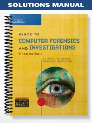Solutions Manual for Guide to Computer Forensics and Investigations 3rd Edition by Nelson