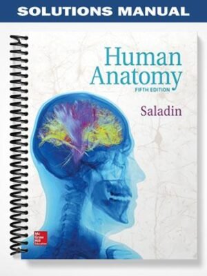 Solutions Manual for Human Anatomy 5th Edition by Saladin