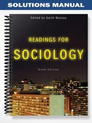 Solutions Manual for Readings for Writers 13th Edition by McCuen-Metherell