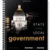 Solutions Manual for State and Local Government 9th Edition by Bowman