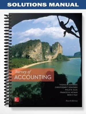 Solutions Manual for Survey of Accounting 4th Edition by Edmonds
