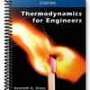 Solutions Manual for Thermodynamics for Engineers SI Edition 1st Edition by Kroos