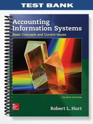 Test Bank for Accounting Information Systems Basic Concepts and Current Issues 4th Edition by Hurt