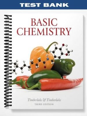 Test Bank for Basic Chemistry with MasteringChemistry 3rd Edition by Timberlake