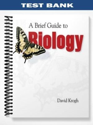 Test Bank for Brief Guide to Biology 1st Edition by David Krogh