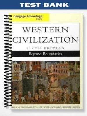 Test Bank for Cengage Advantage Books Western Civilization Beyond Boundaries Complete 6th Edition by Noble