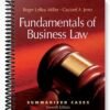 Test Bank for Fundamentals of Business Law Summarized Cases 7th Edition by Miller